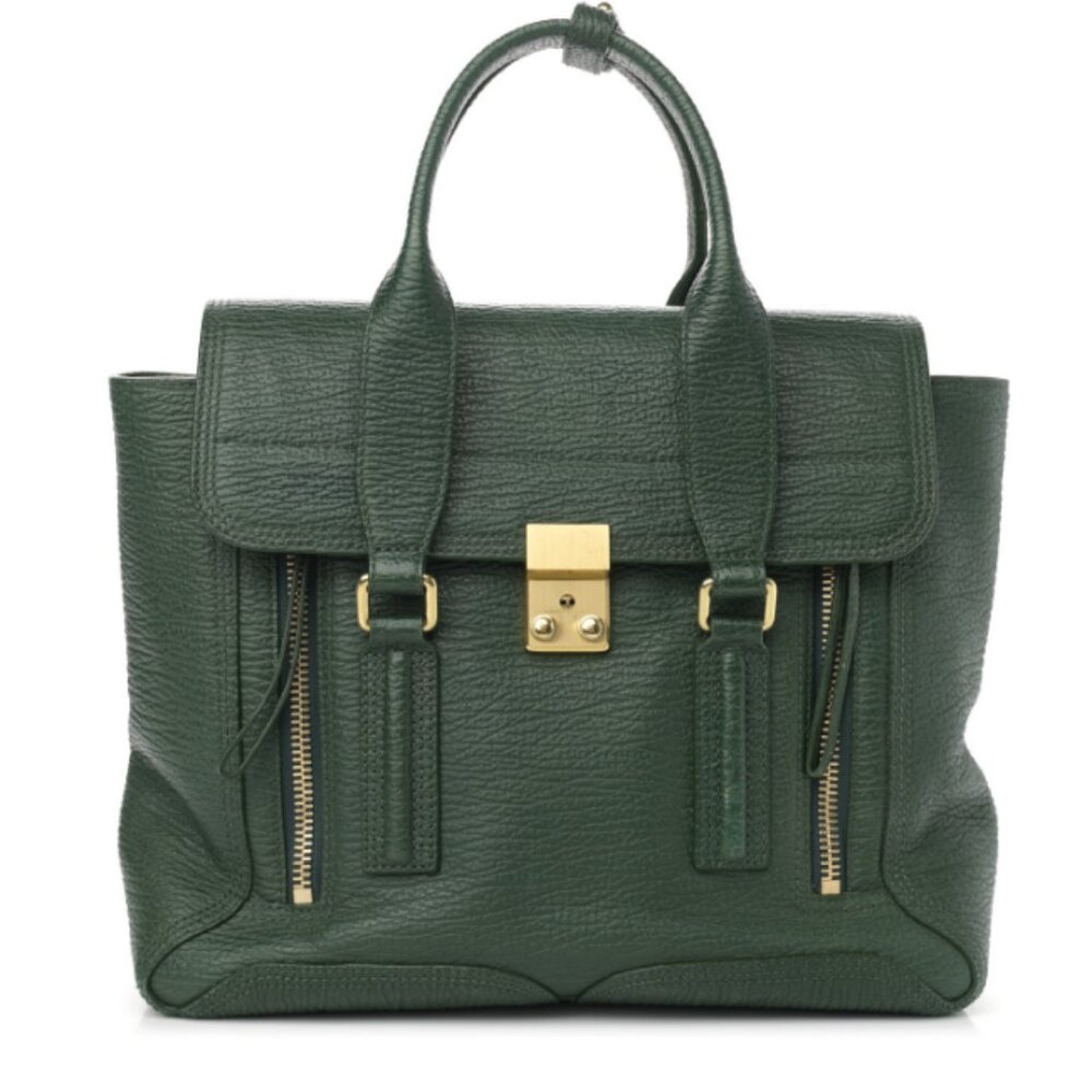Pashli Medium Satchel Jade